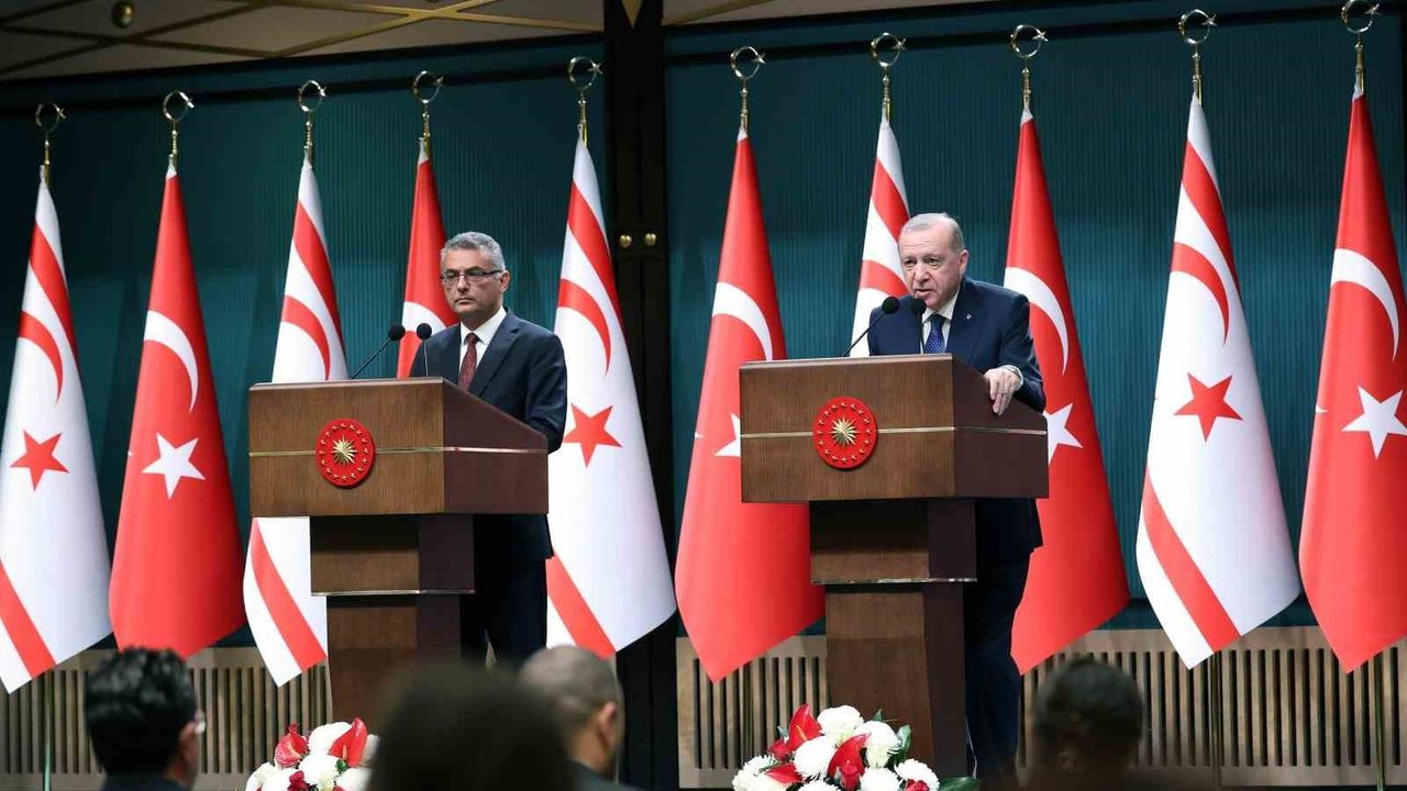 Erdoğan: Kıbrıs Çözümü Ada’da İki Devletle Mümkündür