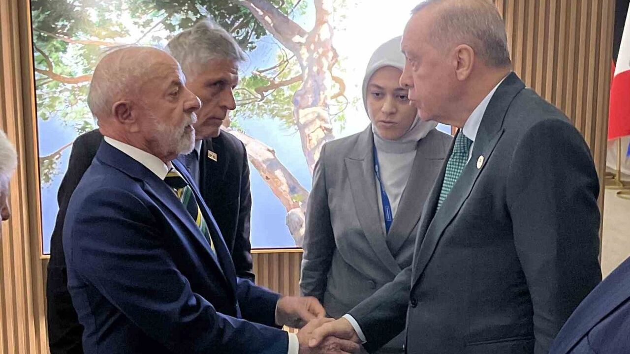 Erdoğan ve Lula, Johannesburg'ta G20 Zirvesi Kapsamında Görüştü
