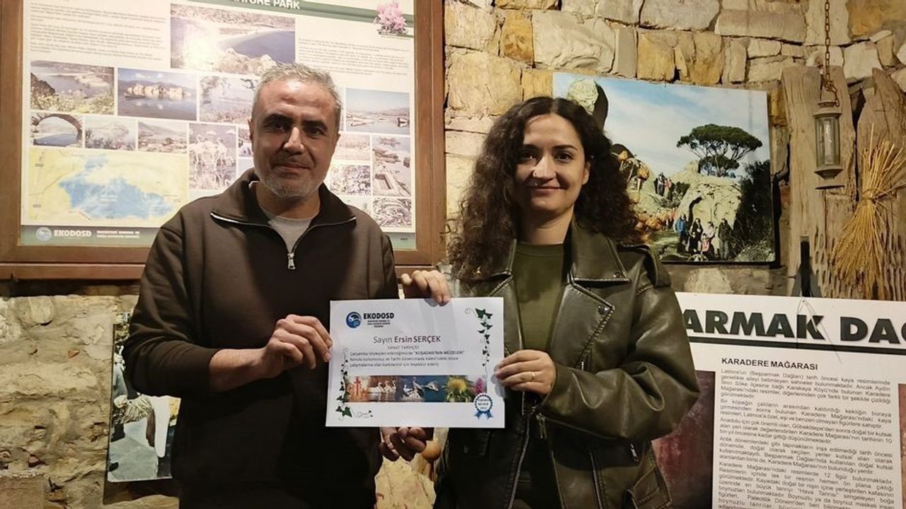 Ersin Serçek Kuşadası müzelerini anlattı