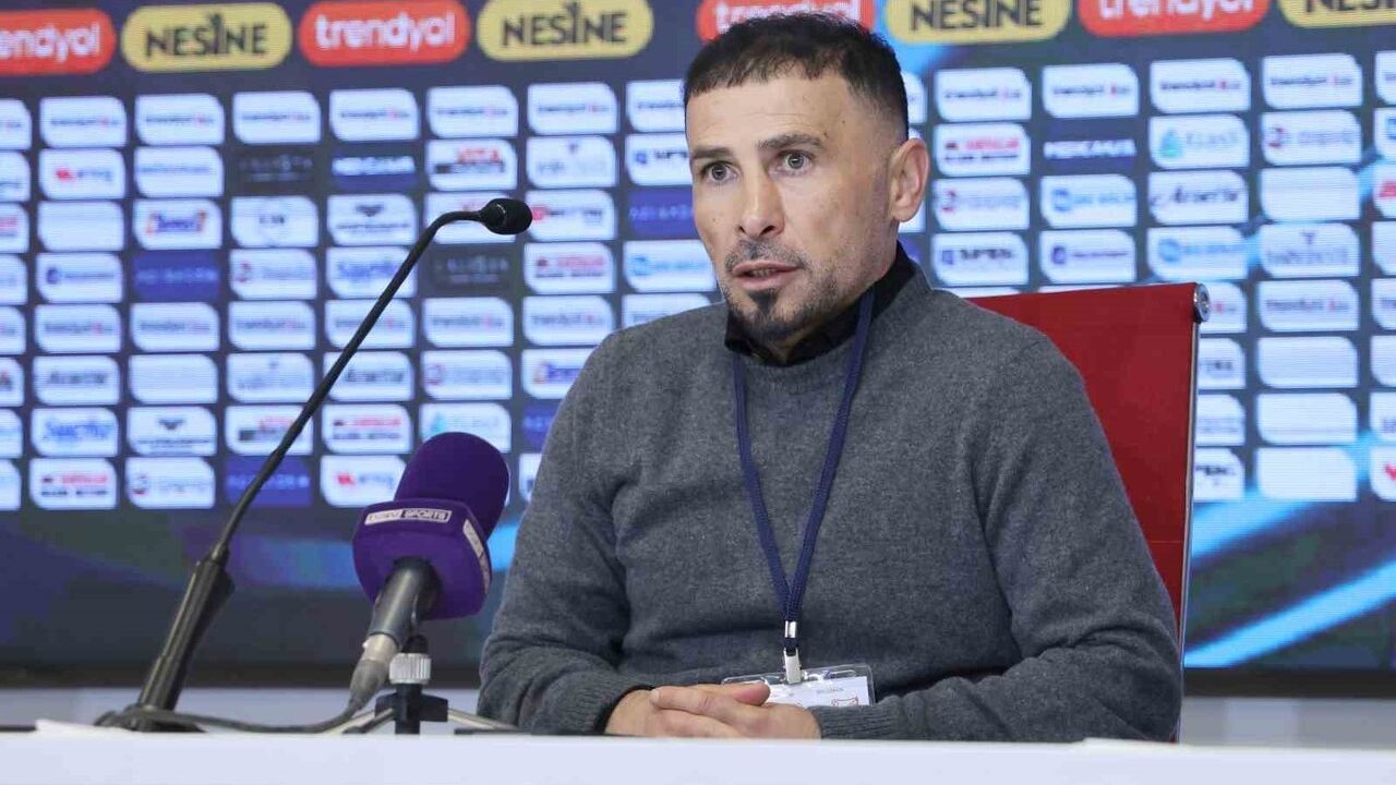 Ertuğrul Arslan: "Mağlubiyet için üzgünüm" — Boluspor 1-0 Sivasspor