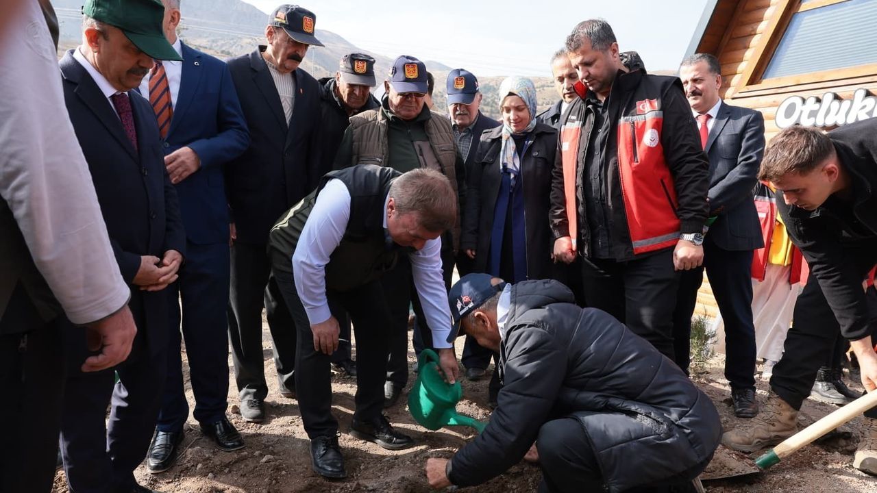 Erzincan’da 11 Kasım’da 14 Bin Fidan Toprakla Buluştu