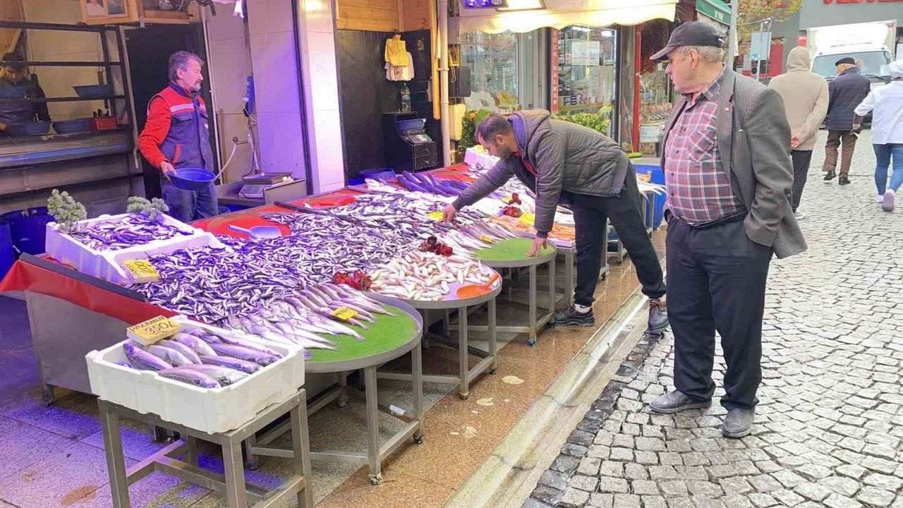 Eskişehir'de hamsi 100 TL'ye düştü, palamut 350 TL ile cep yakıyor