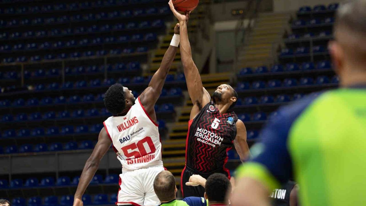 Eurocup: Hapoel Jerusalem, Bahçeşehir Koleji'ni 90-82 yendi