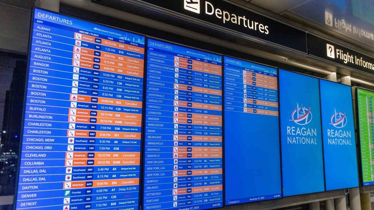 FAA: Hükümet Kapanması 40 Havalimanında Bin 700’den Fazla Uçuşu İptal Ettirdi
