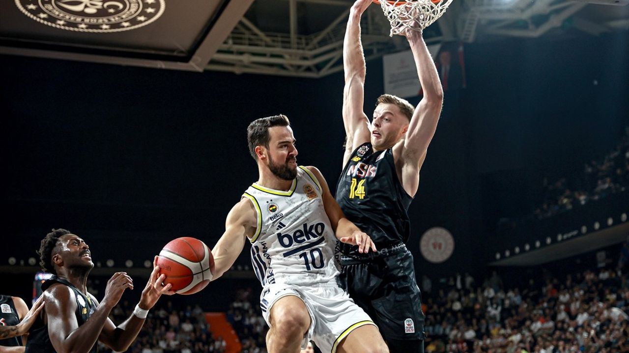 Fenerbahçe Beko Deplasmanda Mersin Spor'u 87-78 Yendi