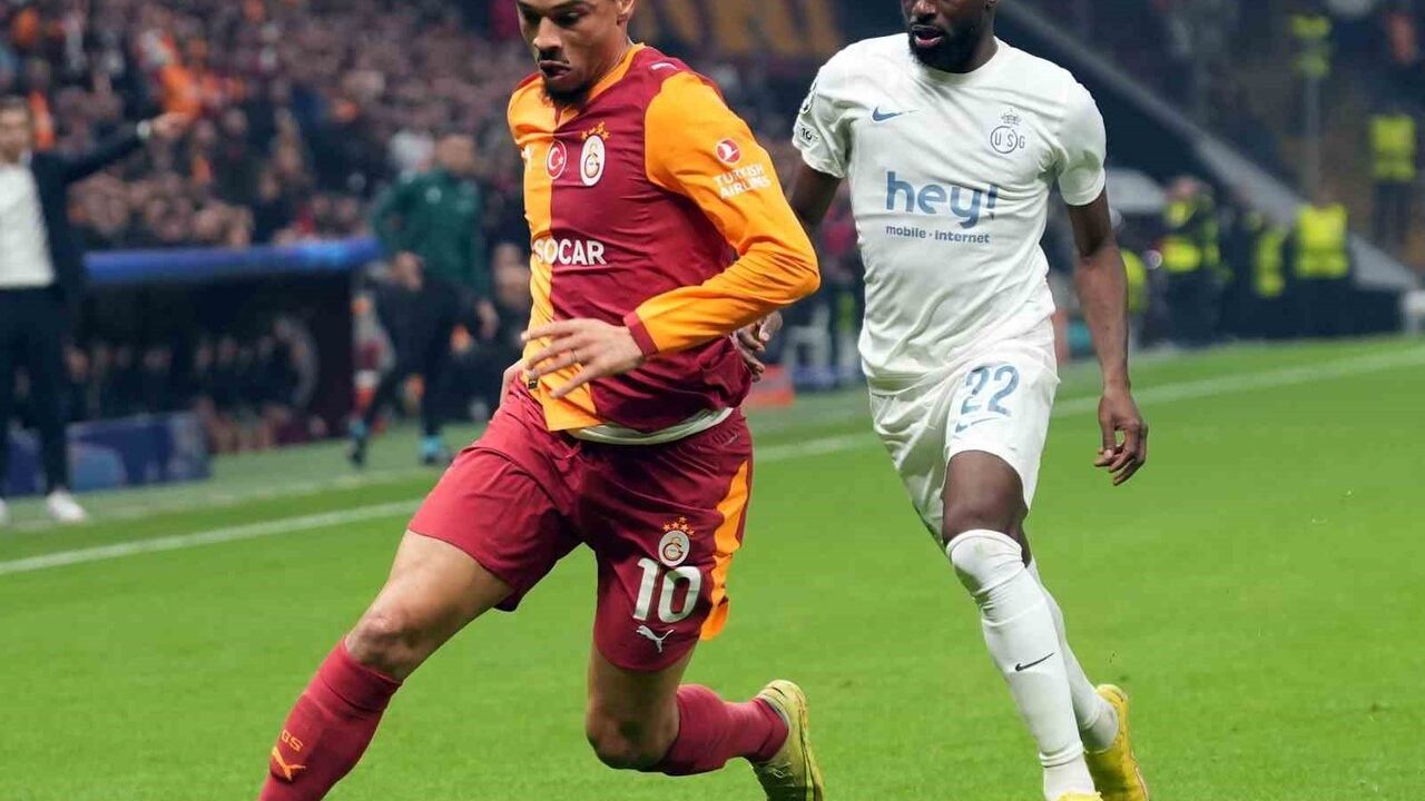 Galatasaray 0-0 Union Saint-Gilloise — Şampiyonlar Ligi (İlk Yarı)