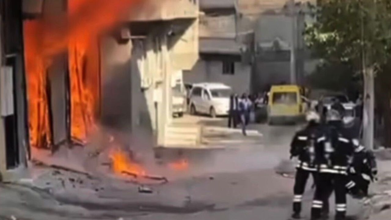 Gaziantep'te Taşlıca'da İş Yeri Yangını — 2 Saatte Söndürüldü