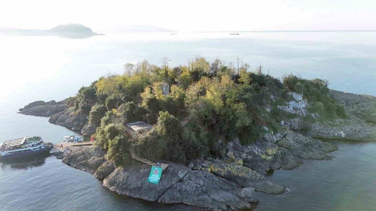 Giresun Adası'nda Alperen Şengün'e Onur Posteri