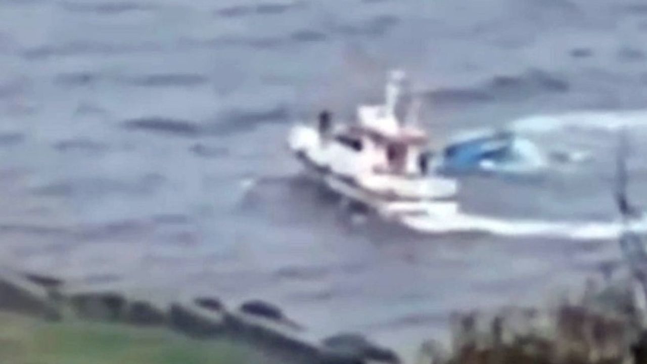Giresun Eynesil'de Tekne Kazası: Yeni Görüntüler Ortaya Çıktı