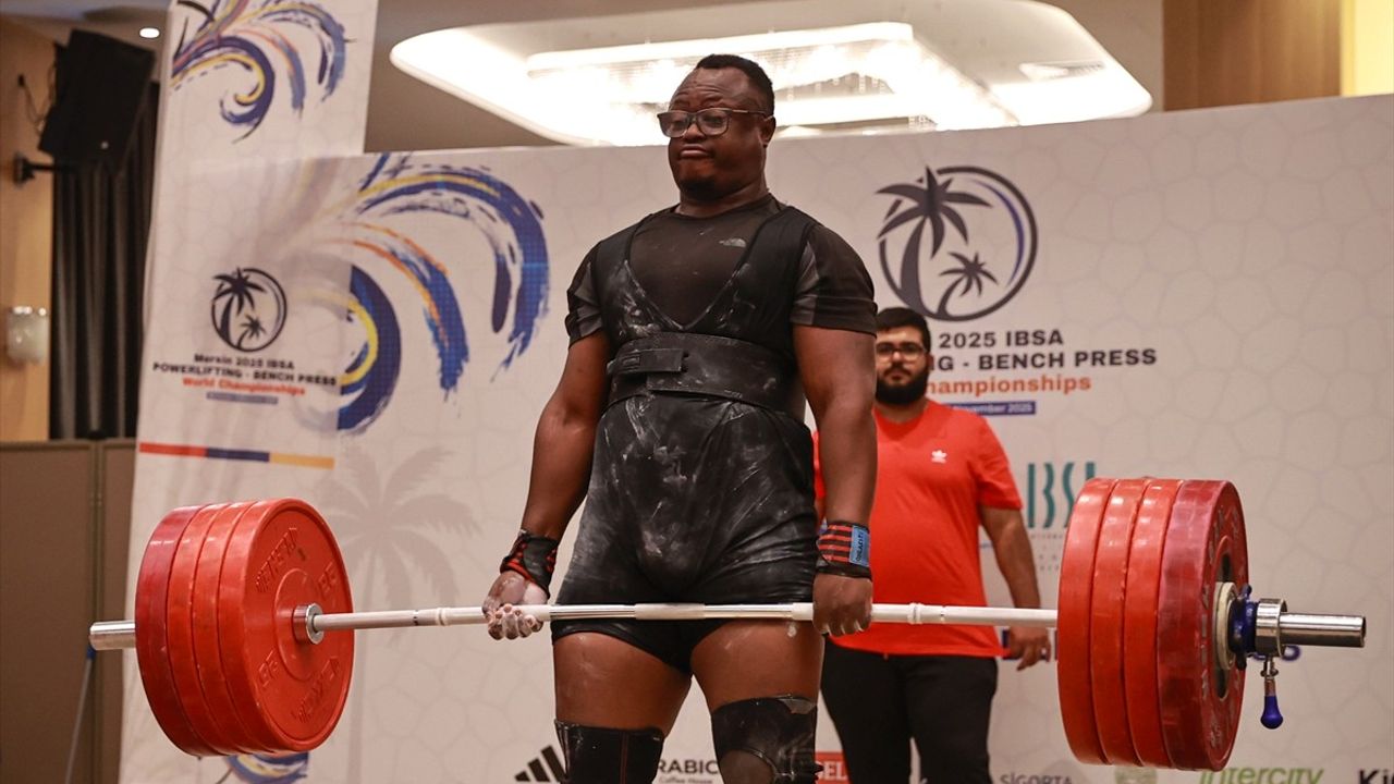 Görme Engelliler Dünya Halter Şampiyonası Mersin'de Sona Erdi — Türkiye 5 Altınla 4. Sırada