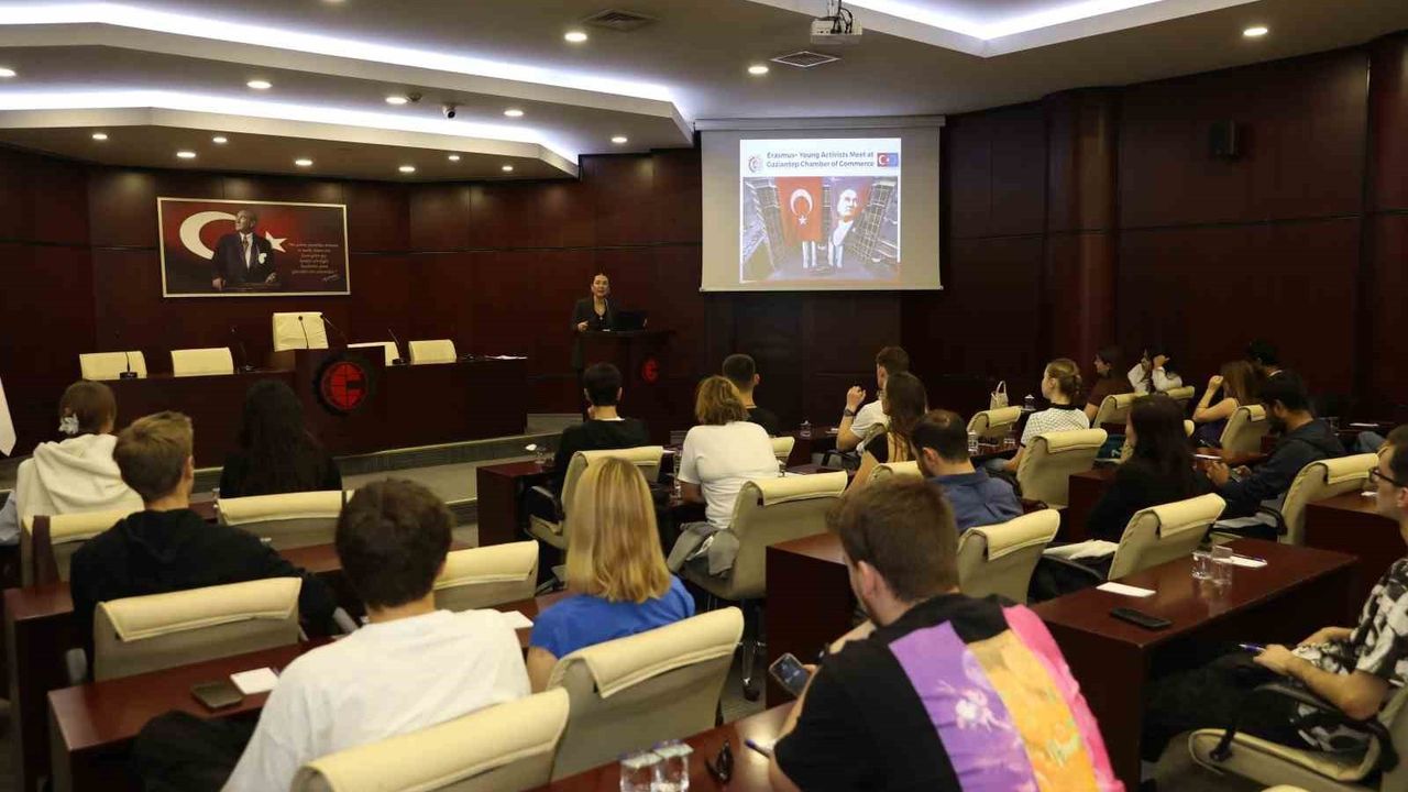 GTO ve Hasan Kalyoncu Üniversitesi: Erasmus+ ile 10 Ülkeden Öğrenciler Gaziantep'te