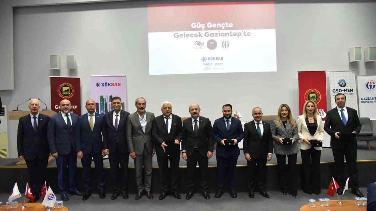 “Güç Gençte, Gelecek Gaziantep’te” Çalıştayı — 25 Kasım 2025’te 65 Öğrenci Sektörle Buluştu
