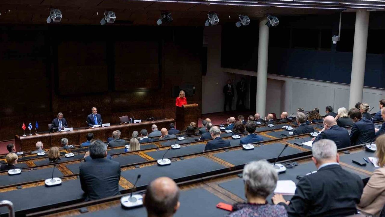 Hakan Fidan, Helsinki'de Finlandiya-Türkiye Dostluk Grubu Toplantısında Konuştu