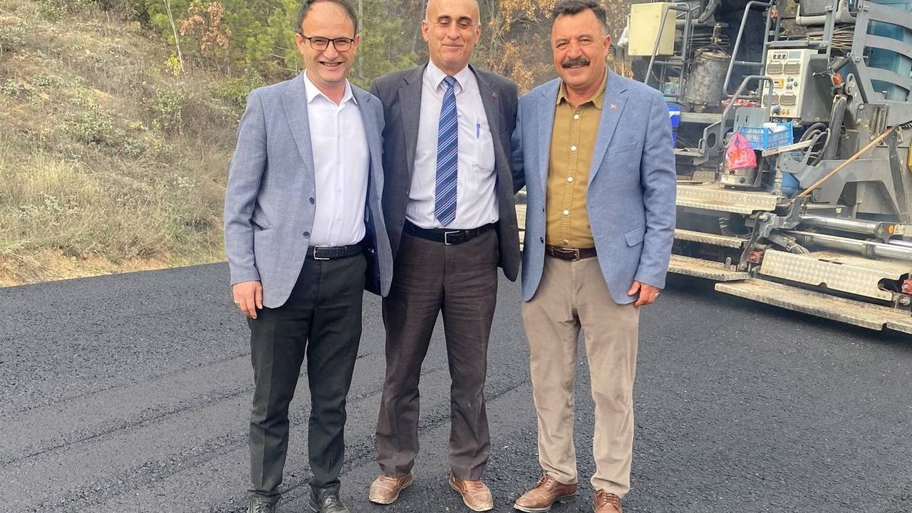 Hisarcık’ta Köy Yolları Yenileniyor: Kaymakam Erka…