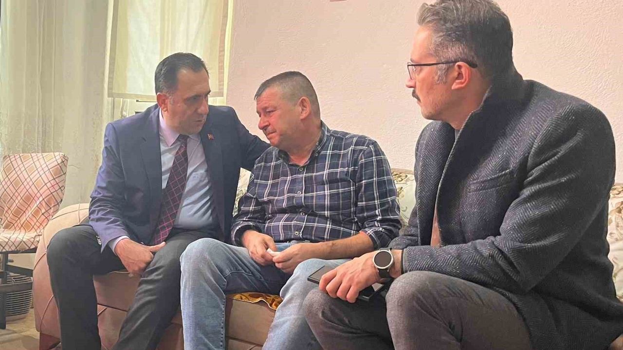 İl Müdürü Türkoğlu'ndan Şehit İlhan Ongun’un Ailesine Taziye Ziyareti