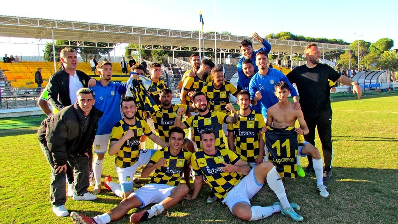 İmren Alaçatıspor 90. dakikada Yavuz Özsevim ile Özderespor'u 1-0 Yendi