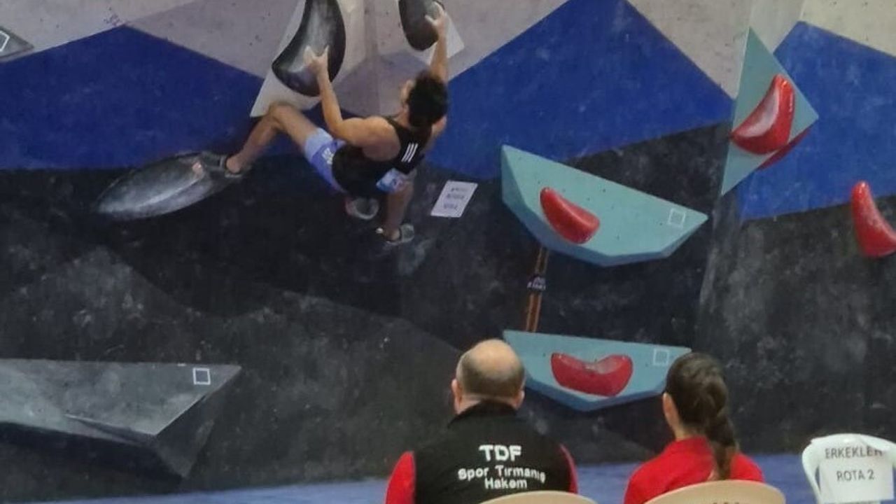 İnegöl Belediyesporlu Emre Doğan, Boulder Türkiye Şampiyonu