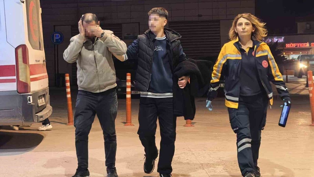 İnegöl'de Alkollü Kişi Taşlara Düşünce Kulağı Kopma Noktasına Geldi