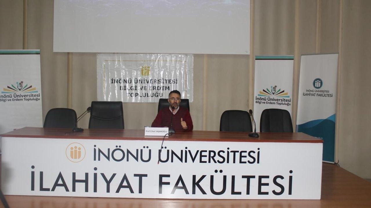 İnönü Üniversitesi'nde Dijital Adab: Prof. Dr. Cihat Yaşaroğlu Yapay Zekayı Anlattı