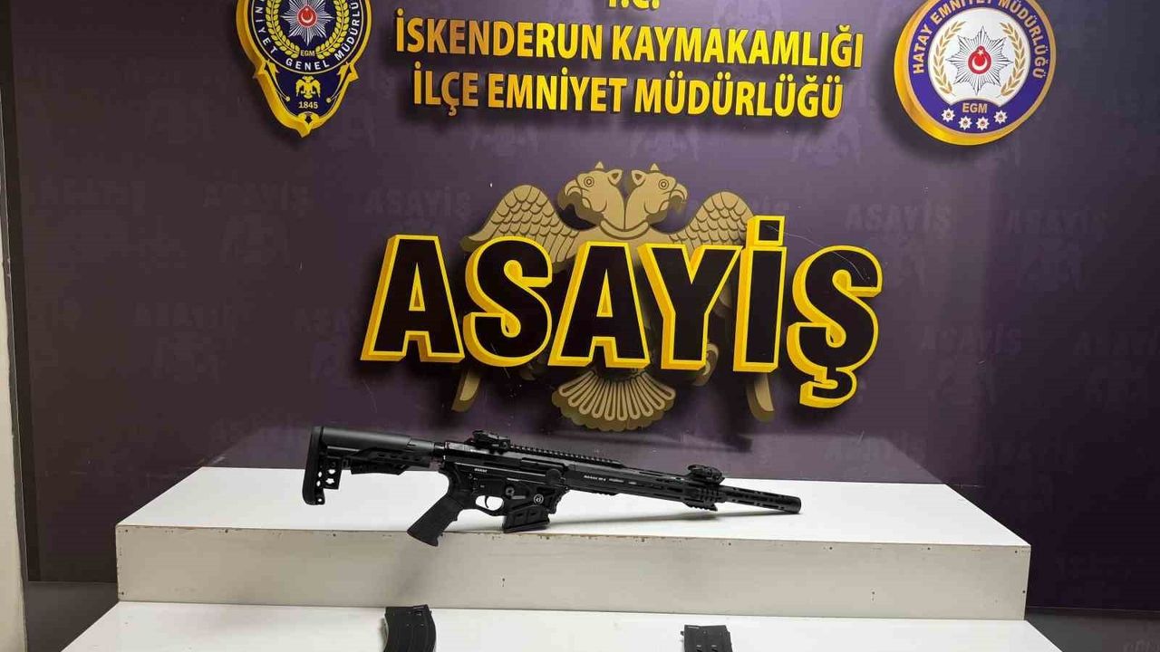 İskenderun'da Aranan 2 Şahıs Yakalandı — 1 Tüfek Ele Geçirildi