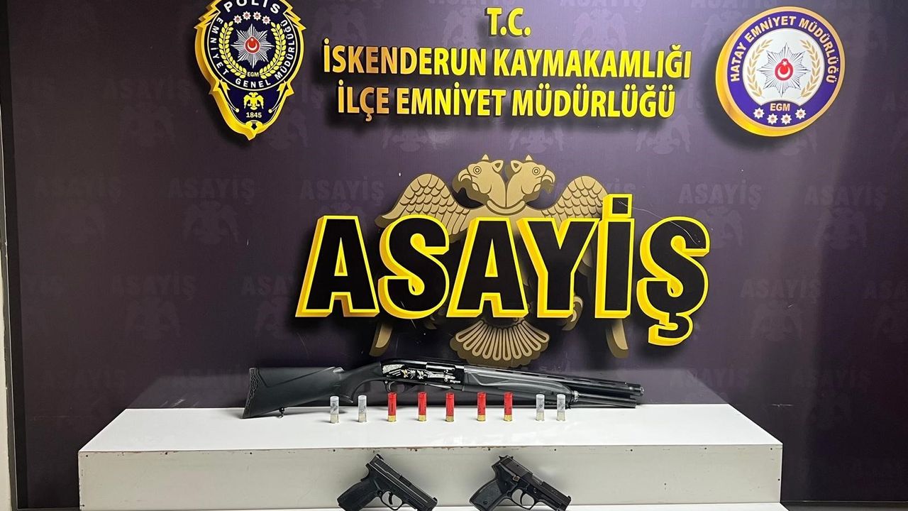 İskenderun'da Asayiş Operasyonu: 3 Kişi Gözaltına Alındı