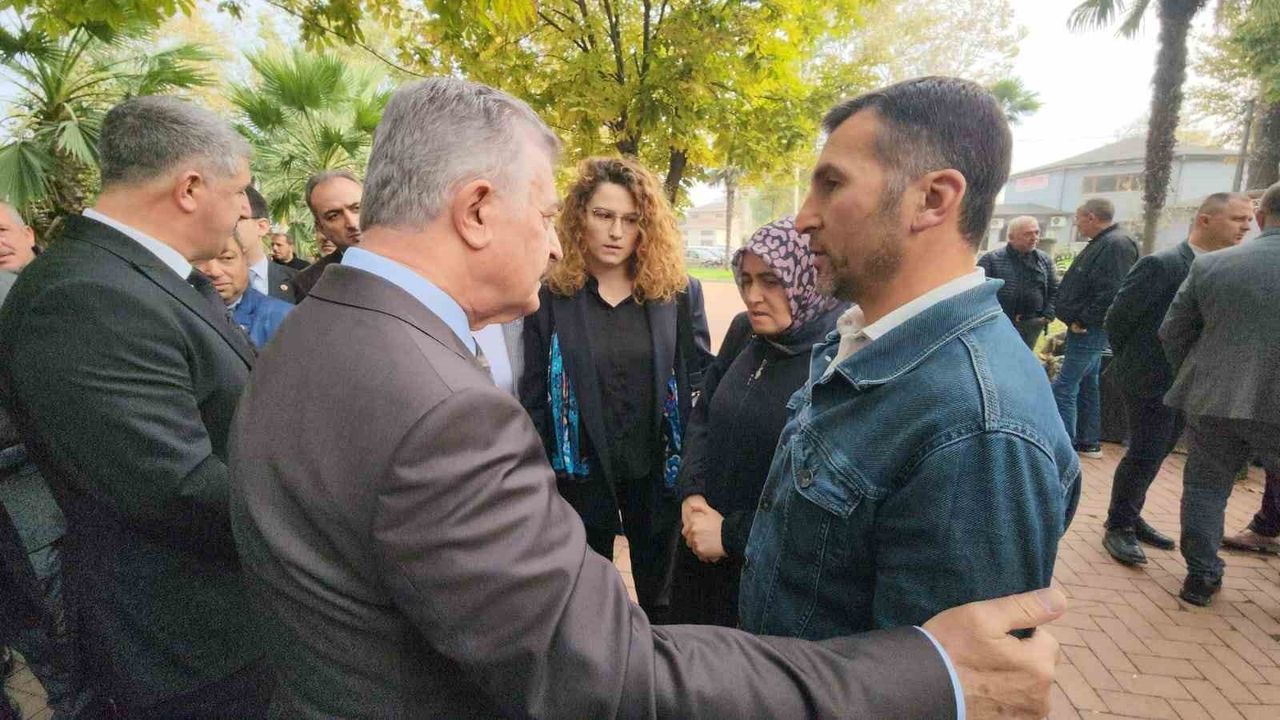 İsmet Büyükataman Mustafakemalpaşa'da Şehit ve Gazi Aileleriyle Buluştu