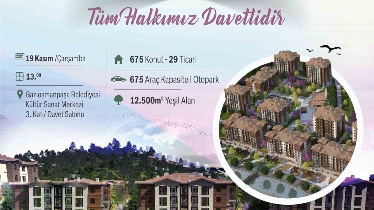 İstanbul Vadi Evleri 2. Etap Kura Çekimi 19 Kasım'da