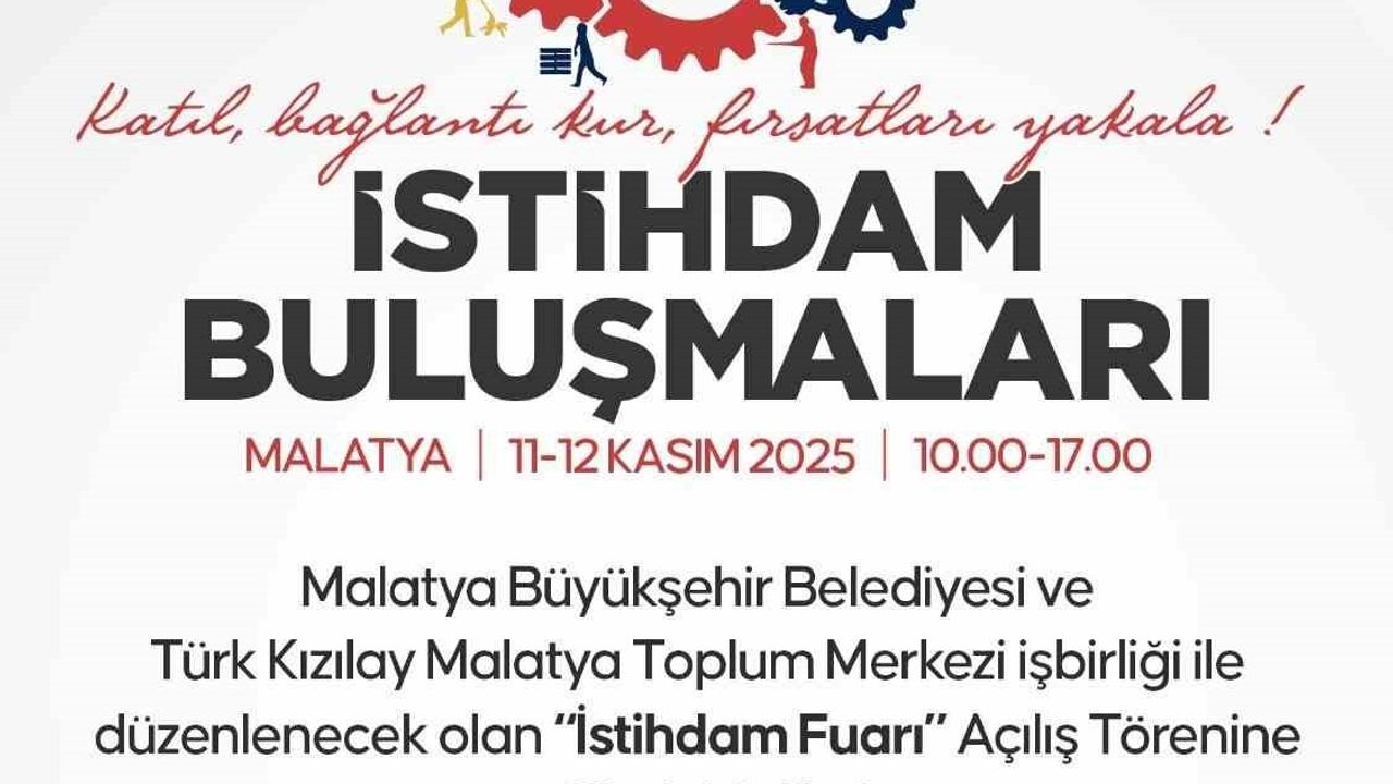 İstihdam Buluşmaları Malatya Başlıyor