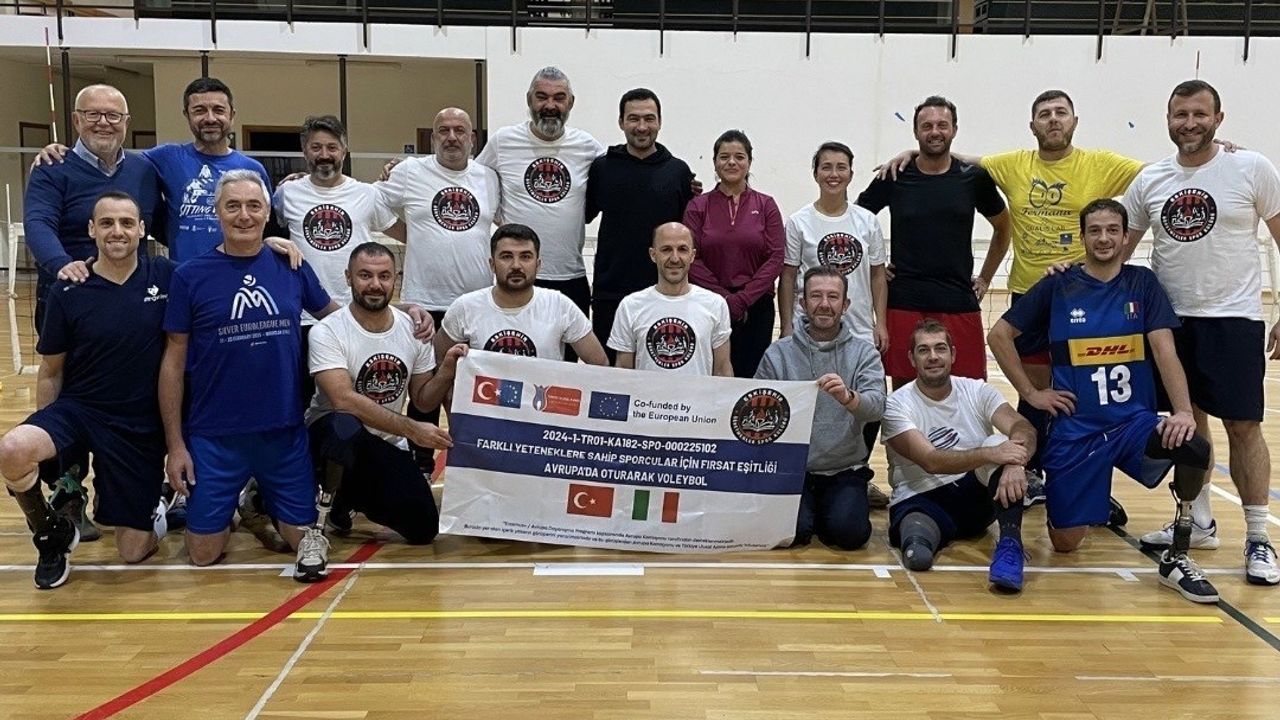 İtalya'da Oturarak Voleybol Deneyimi: Eskişehir Öğretmenler SK — Erasmus+ KA182