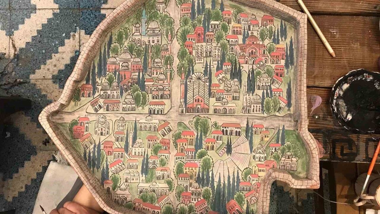 İznik'ten Papa 14’üncü Leo'ya 1,5 Ayda Hazırlanan Minyatür Hediye