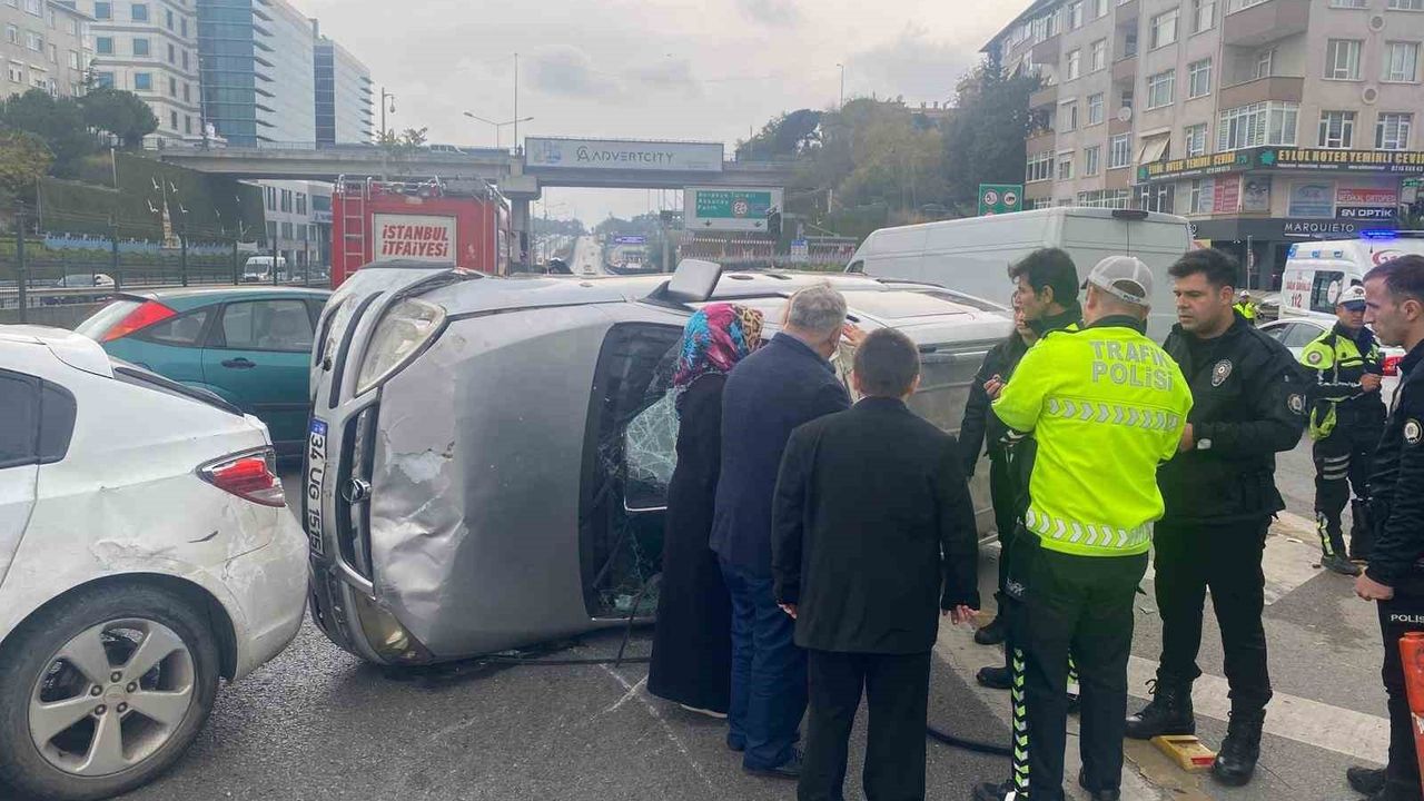 Kadıköy Avrasya Tüneli'nde 3 Araçlı Kaza — Yaralanan Yok