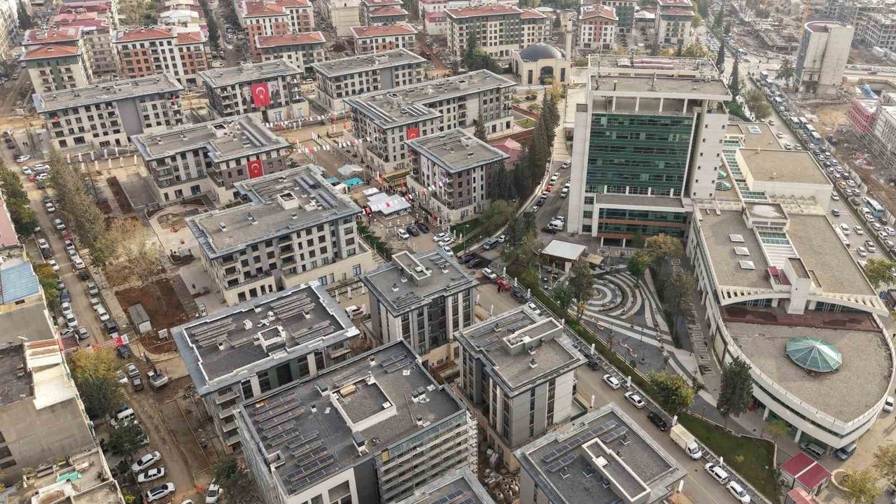 Kahramanmaraş'ta 51. bininci Deprem Konutu Teslim Edildi