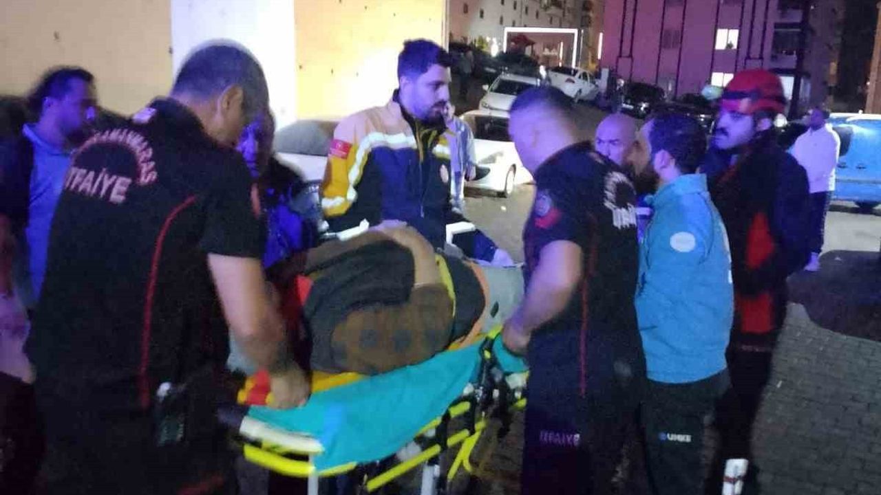 Kahramanmaraş'ta asansör 6. kattan eksi 3'e düştü: 1 yaralı