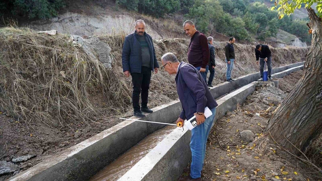 Kahramanmaraş'ta Sulama Hamlesi: 9.860 Dekara 5.600 m Kanal