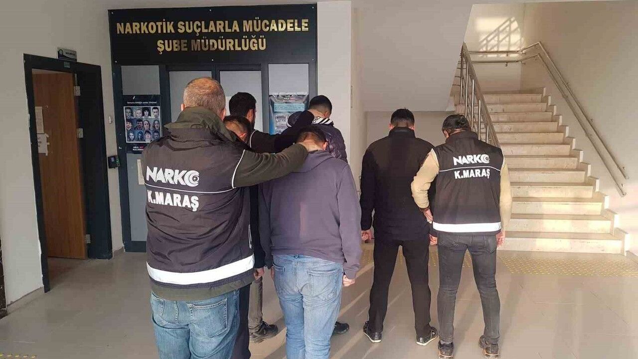 Kahramanmaraş'ta Uyuşturucu Operasyonunda 7 Tutuklama
