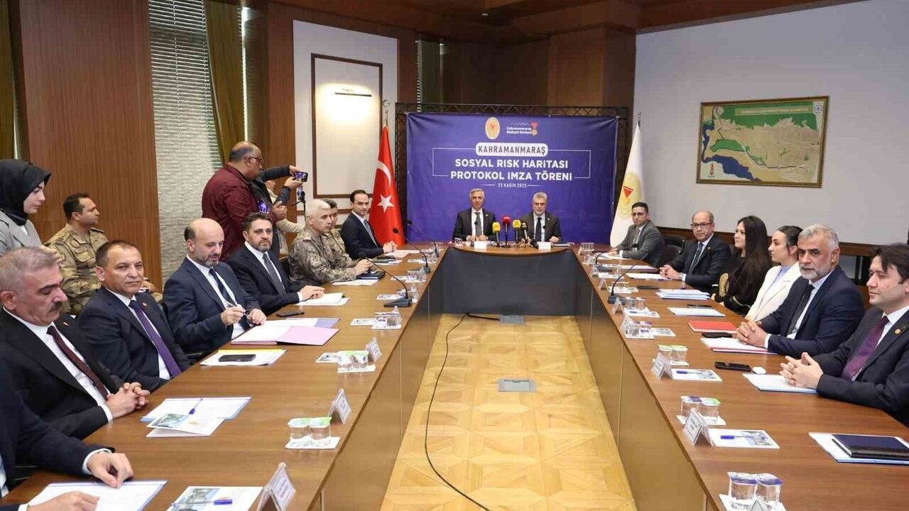 Kahramanmaraş’ta Yapay Zekâ Destekli 'Sosyal Risk Haritası' Protokolü İmzalandı