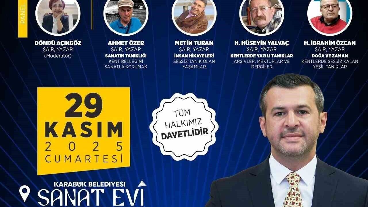 Karabük Belediyesi'nde 'Kentlerin Sessiz Tanıkları' Paneli — 29 Kasım 2025
