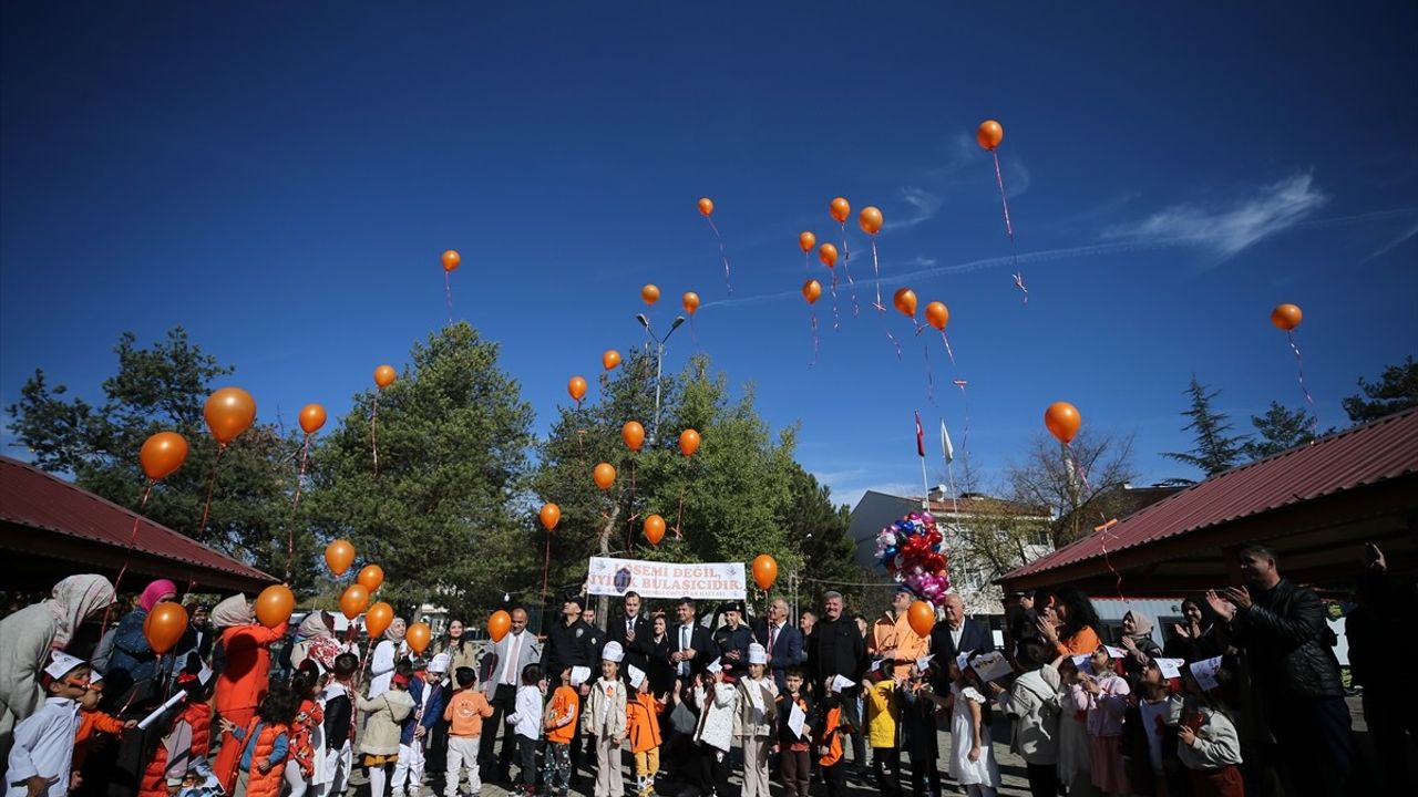Karabük Eflani'de Ana Sınıfı Öğrencilerinden Lösemiye Farkındalık: Balonlarla Mesaj