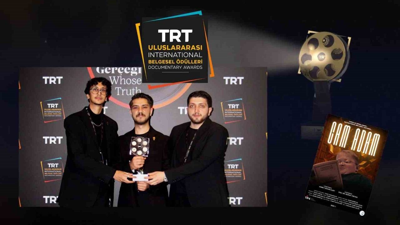 Karabük Üniversitesi'nin 'Cam Adam'ı TRT 16. Uluslararası Belgesel Ödülleri'nde 3.'lük