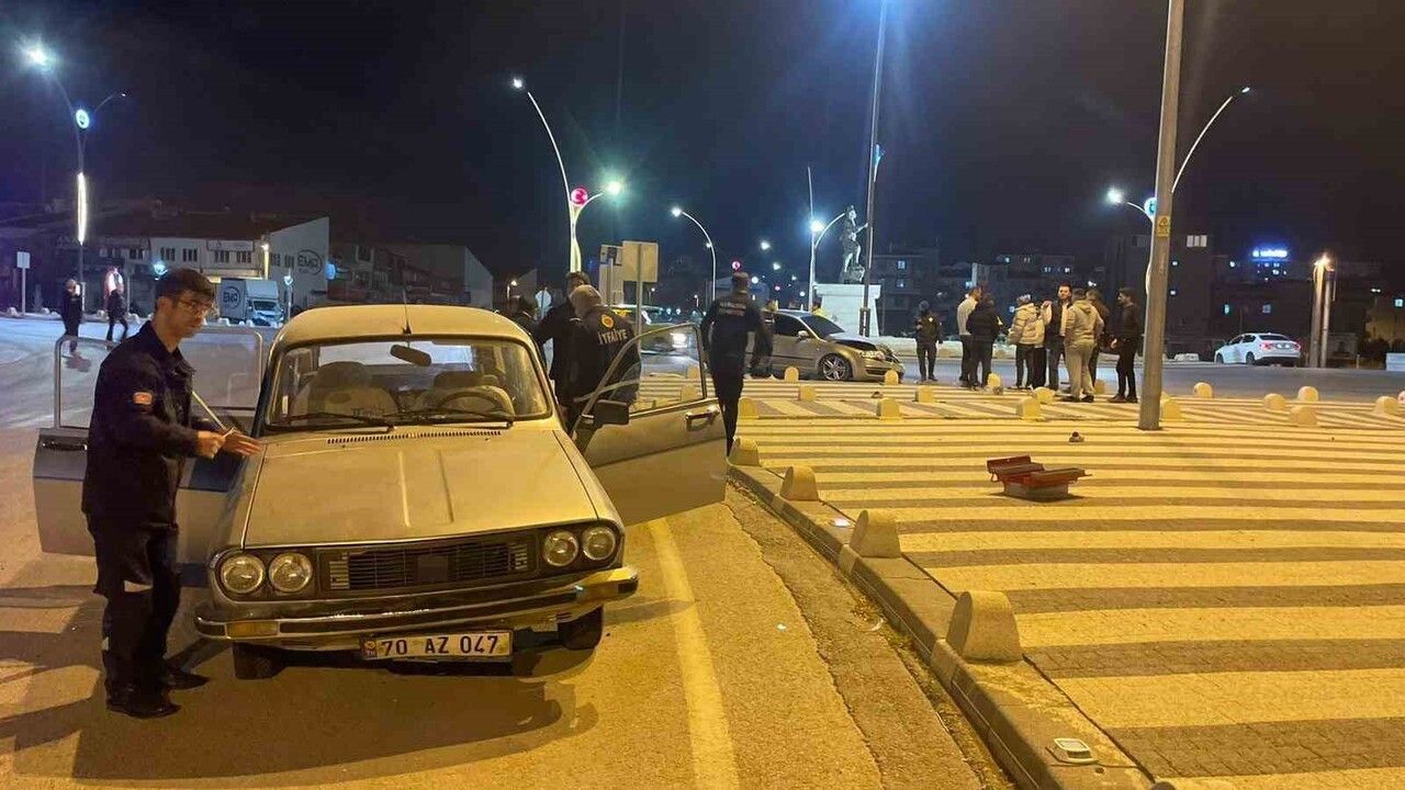 Karaman'da Kavşak Kazası: LPG Tankı Koptu, Gaz Kaçağı Paniği