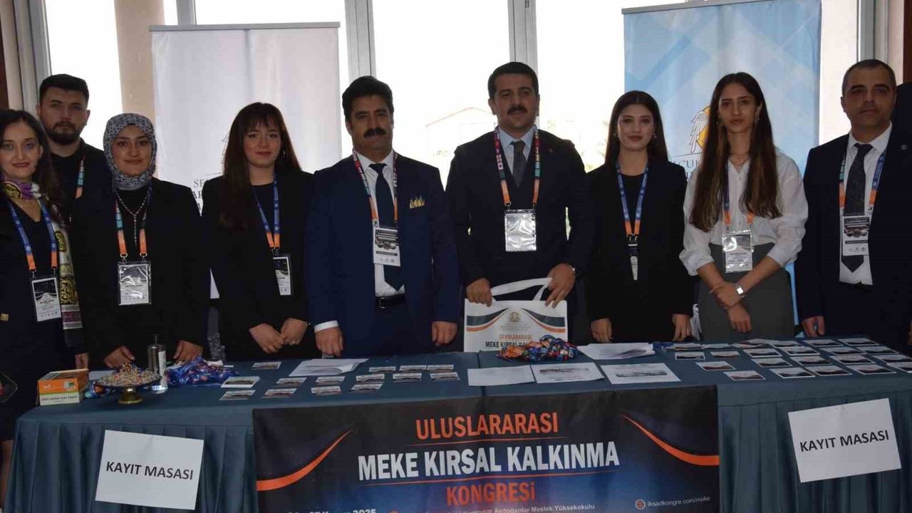 Karapınar'da 'Meke Kırsal Kalkınma Kongresi' — Selçuk Üniversitesi ev sahipliğinde