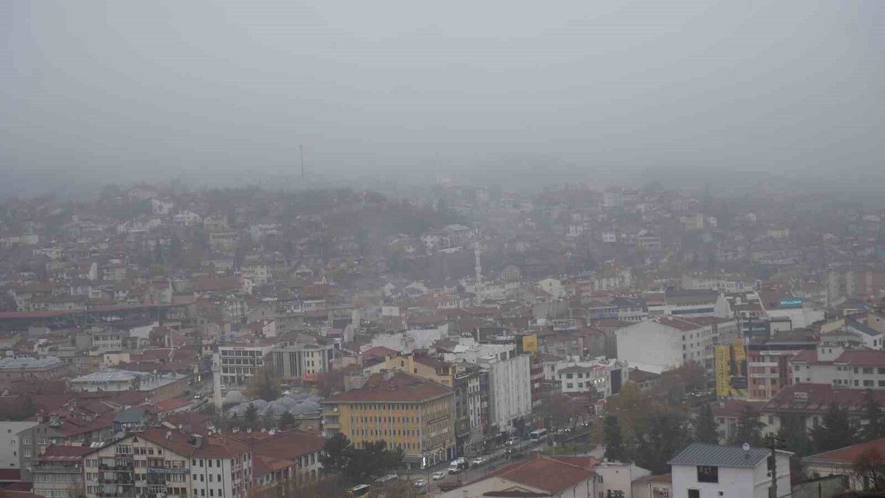 Kastamonu'da Yoğun Sis: Görüş 50 Metreye Düştü