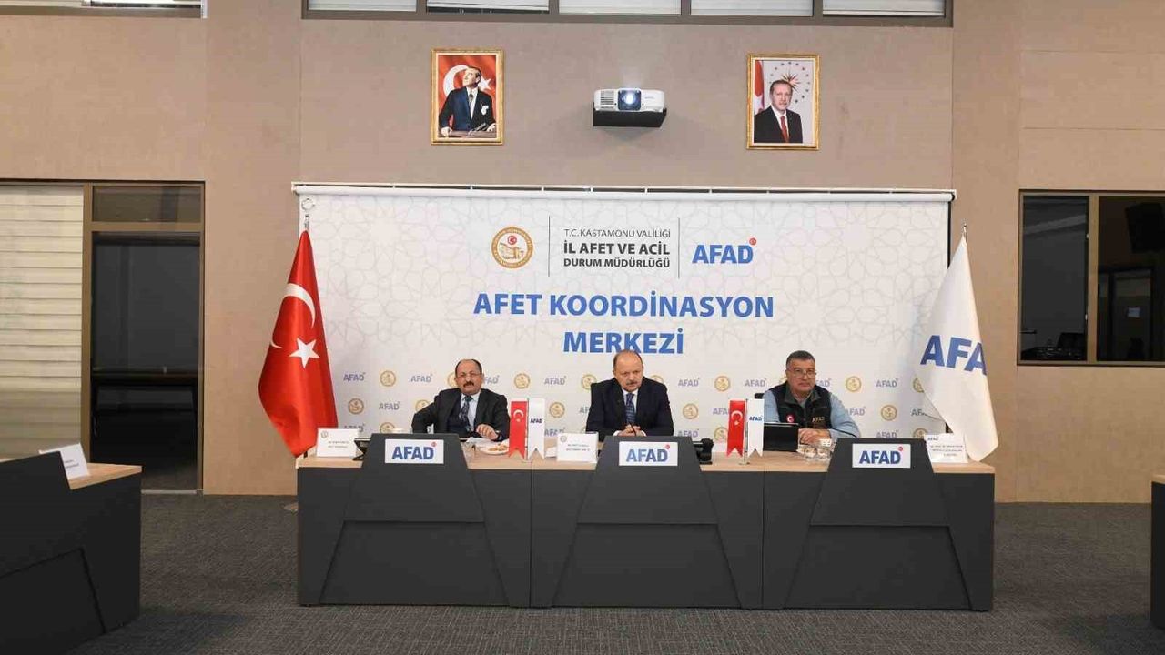 Kastamonu İRAP Toplantısı'nda Risk Azaltma Bilinci Vurgulandı