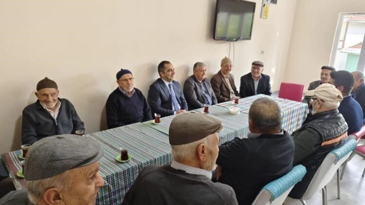 Kaymakam Mehmet Salih Uçar, Yukarıçaylı Köyü'nde İnceleme Yaptı