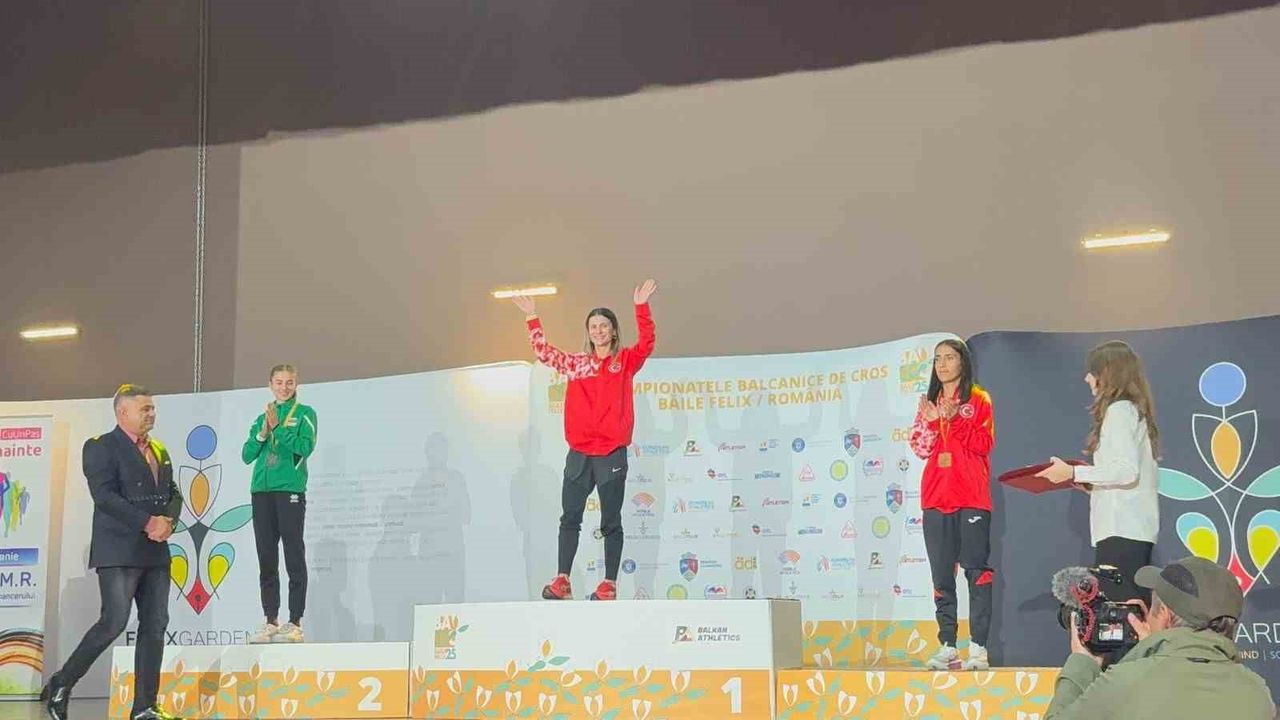 Kayserili Sümeyye Erol Balkan Kros Şampiyonu Oldu