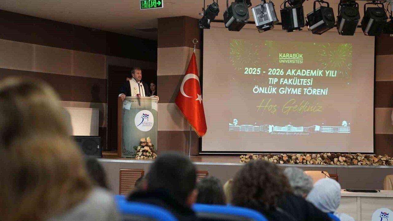 KBÜ Tıp Fakültesi Beyaz Önlük Töreni: Yeni Eğitim Binası Müjdesi