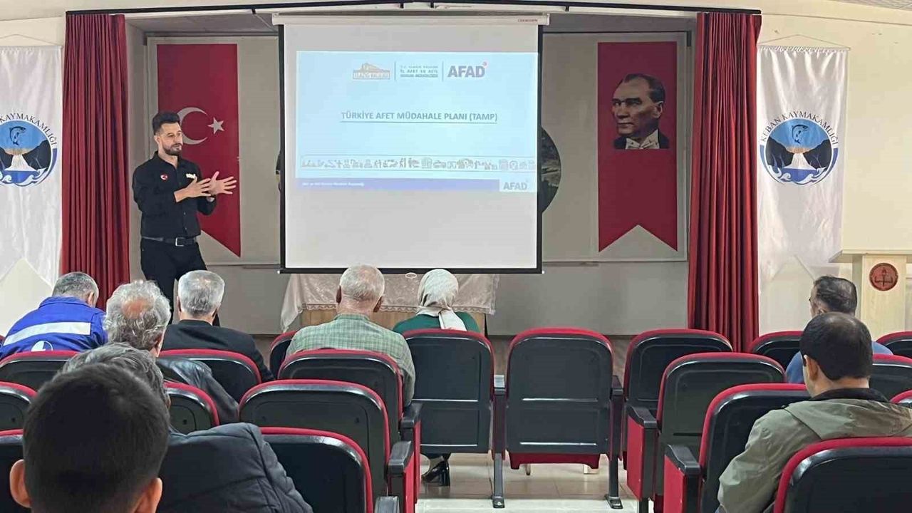 Keban'da TAMP Toplantısı: Afet Hazırlıkları ve Koordinasyon Değerlendirildi