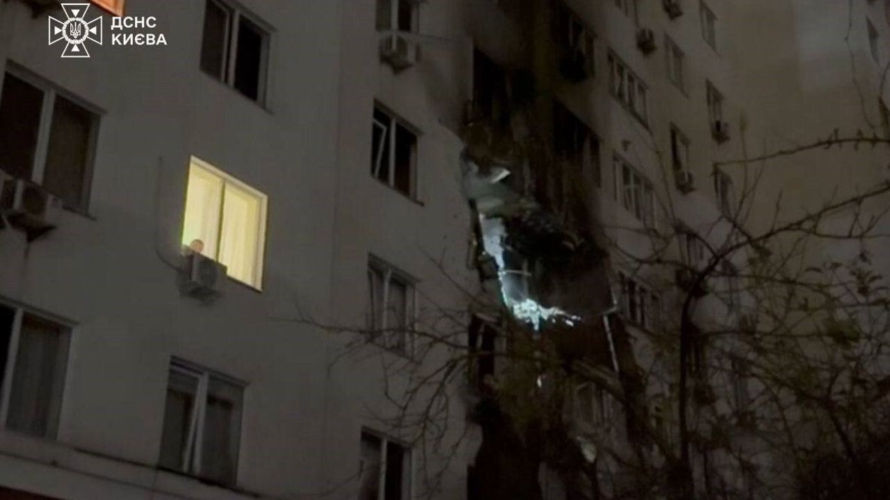 Kiev'e 4 Günde İkinci Saldırı: 1 Ölü, 11 Yaralı