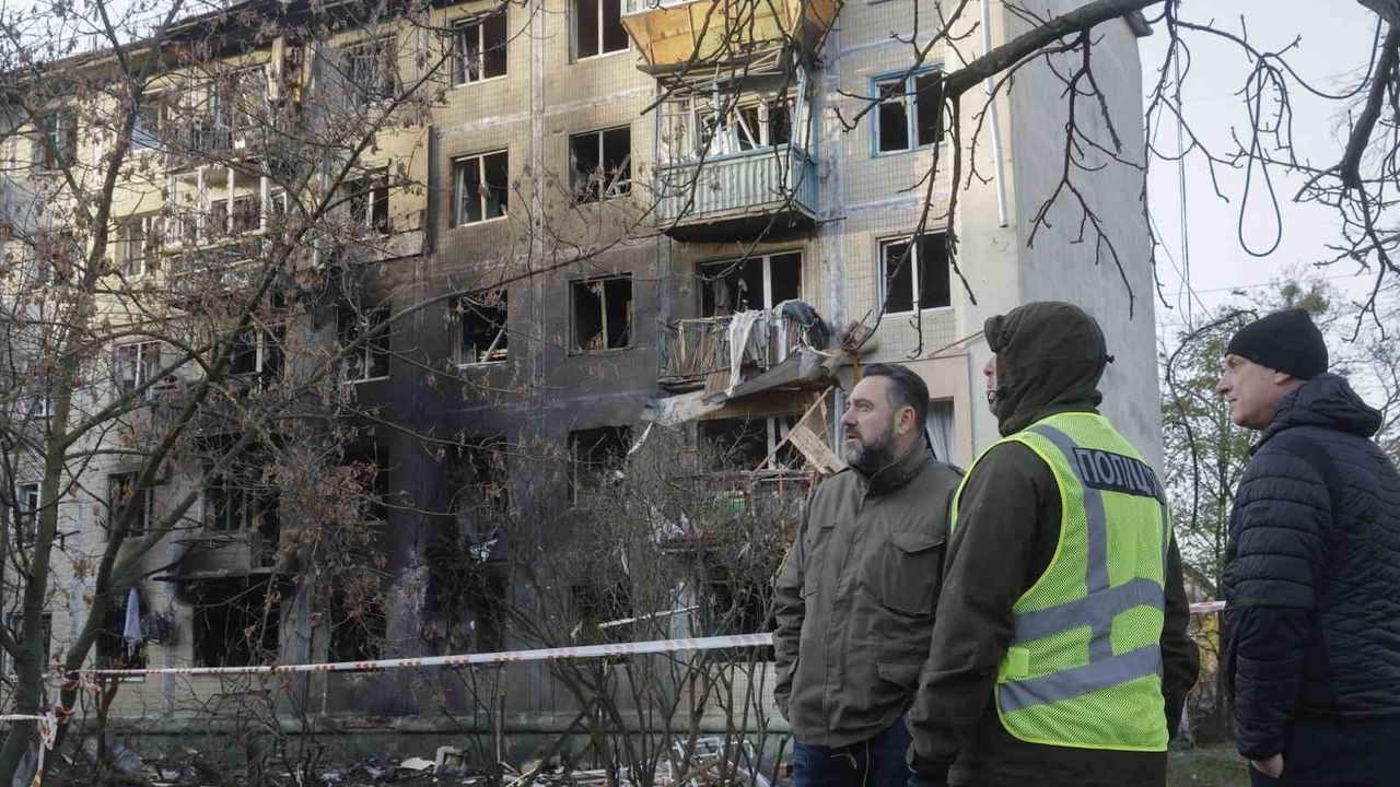 Kiev'e Saldırıda Can Kaybı 6'ya Ulaştı, 35 Yaralı