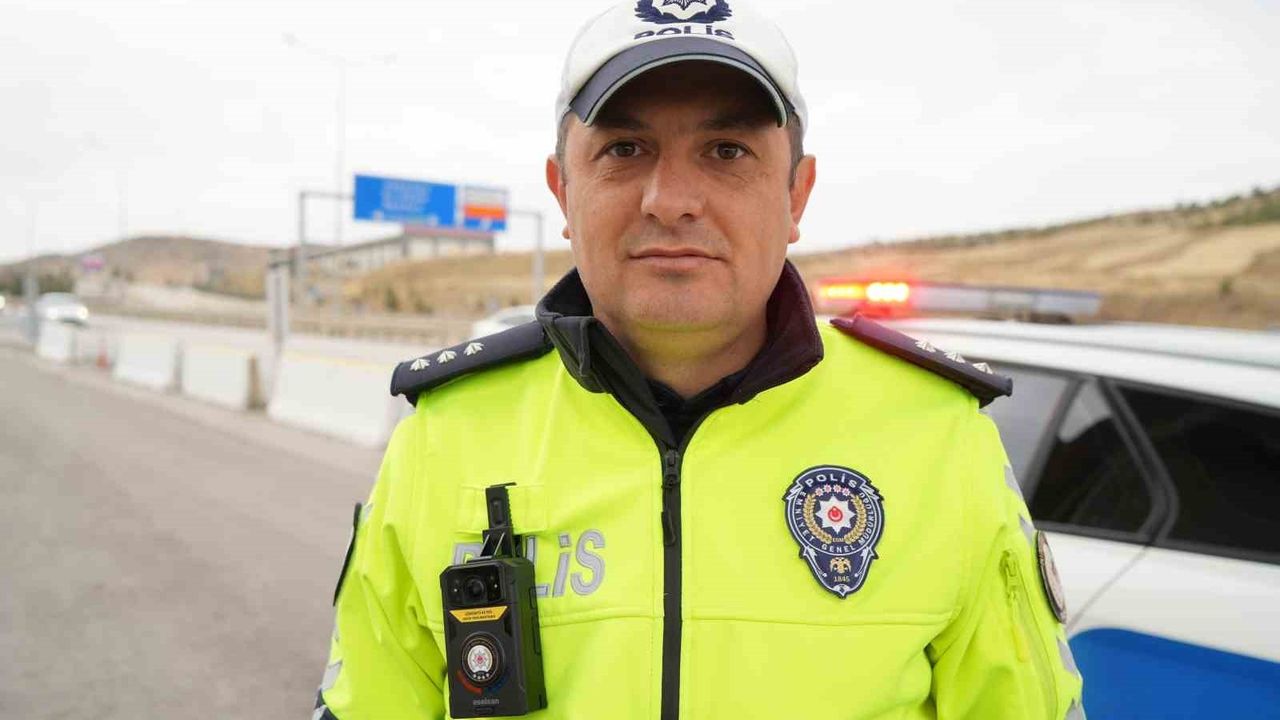 Kırıkkale'de 43 ilin geçişinde zorunlu kış lastiği denetimi